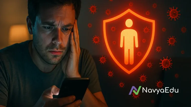 This Everyday Habit Is Quietly Destroying Your Immune System, A Young Man Thinking About Health Issues.