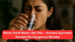 A woman drinking water image thumbnail by NavyaEdu